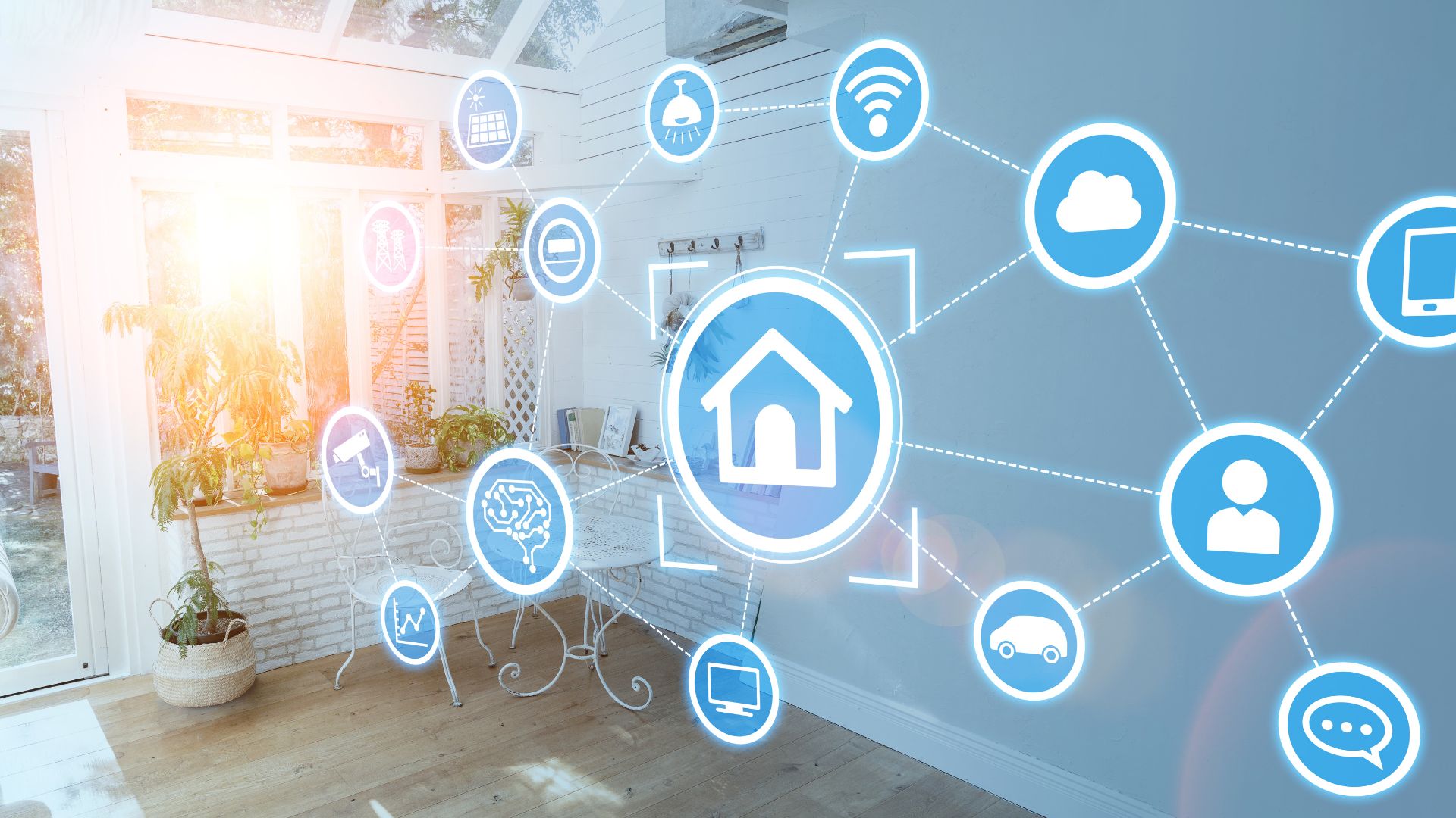 Various smart home icons.